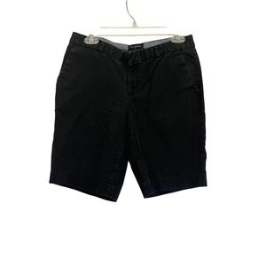Women's Bermuda Shorts Banana Republic Black‎ Size 4 Cotton